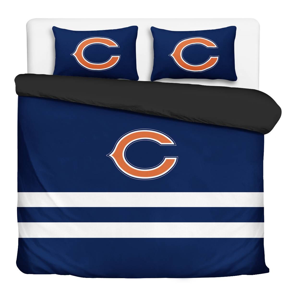 Chicago Bears 3-Piece Full Bedding 001